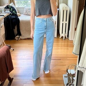 Women's Light Blue Jeans from Just Black Denim